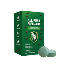 (12 pack) Insect Repellent Balls Home Use Pest Control Cockroach Ant Silverfish Multi-Functional Drawer Kitchen Closet 120 Pcs
