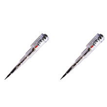 2X Waterproof Induced Electric Tester Pen Screwdriver Probe Light Voltage Tester Detector AC/ 70-250V