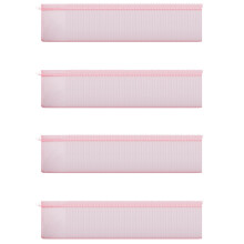 200Pcs Large Organza Bags Blush , 17X23 cm Mesh Gift Bags Drawstring Jewelry Pouches for Christmas Wedding
