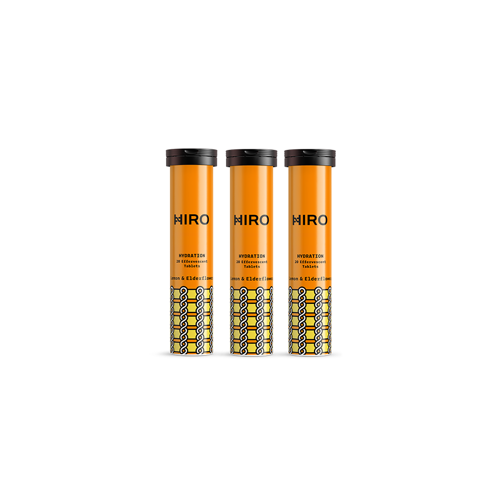 Hiro Hydration - Lemon & Elderflower Triple Pack