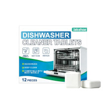 (12 PIECES) Jue-Fish Dishwasher Cleaner Tablets – Remove Grease, Limescale & Odors – 30 Pack
