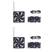 External Exhaust Fan Kit for P2S 3D Printer Quiet Cooling Fan Upgrade for Bamboo P2S Ventilation System