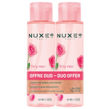 Set Duo Nuxe Very Rose Cleansing & Soothing Micellar Water For Sensitive Skin 2 pcs 400 ml