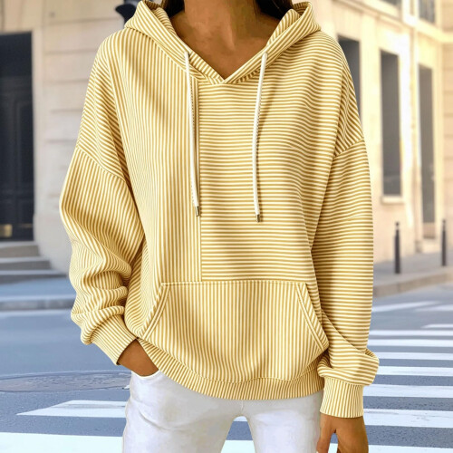 Womens  Oversized Hoodies Pullover Sweatshirts Casual-Green L 1