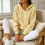 Womens  Oversized Hoodies Pullover Sweatshirts-Sky Blue S 4