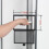 Magnetic Window Screen with Small Window, Enhanced Wind Resistance, Easy Installation White 6