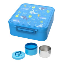 Boîte à lunch à compartiments pour enfants avec tasse à soupe-4
