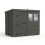 8x5 Pent Composite Shed Tanalised (Single Door, With Windows) 2