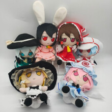 (White loliya, 17-30cm) Touhou Plush Doll Lolita Style Stuffed Animal Anime Plush Toy Soft Cute Plushie Gift Decoration 50cm