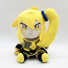 Neru Akita Neru Plush: Yellow-Haired Girl with a Single Ponytail Plush Toy