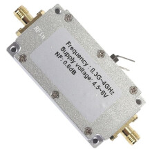 LNA 0,3GHz-4GHz 60dB Hochgewinn Ultra-Niedrigrauschverstärkermodul - Empfangsfront-End-Signalverstärkermodul