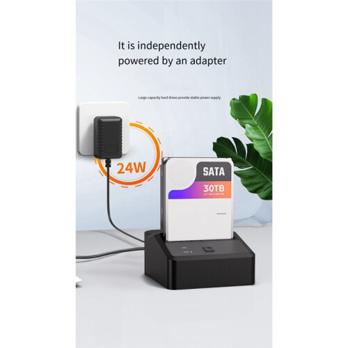 Caixa HDD 3.5 2.5 Polegadas  para USB 3.0 Estojo para Disco Rígido Externo 3.5 2.5 Polegadas com Plugue EU 2