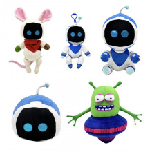 (Green robot, 30cm) Astro Bot Plush Toy – Soft Stuffed Plushie, Super Mario Inspired Robot Character, Cute Video Game Collectible Gift for Fans