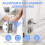 3pcs Replacement Piece Type 115 for Strike Plates, Adjustable Strike Plates Replacement Piece, 32 mm Screw Hole Spacing 3