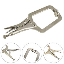 9 Inch Steel C Clamp Vise Grip Locking Welding Pliers Wood Tenon Locator Woodworking Hand Tool for Welding