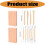Ensemble d'outils manuels de mise en forme de l'argile pour le 3