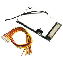 Placa de Protección de Batería de Litio BMS 10S 36V 30A con Igualación, Placa de Protección Balanceada de Batería 18650