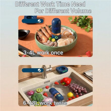 Vegetable and Fruit Cleaner Machine, Purified Water-Proof Fruit Cleaning Device