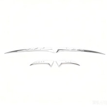 Kit de Moldura Decorativa de Acento para o para-Brisa Frontal de Acessórios de Motocicleta para Indian Chieftain Roadmaster 2019-2024