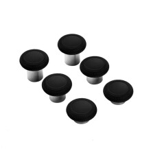 6 in 1 Thumbstick Kit with 3 Heights Option for Gulikit KK3 Max / KingKong 2 Pro Replacement Black