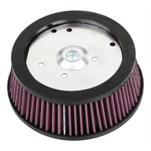 Motorcycle Air Filter Element for Dyna 1999-2017 Softail 2000-2017 Touring 2008-2016 Air Cleaner Element Red