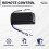Universal Ceiling Fan Remote Control Kit with Mute Adjustable 3 Wind Speed/Timing  Lamp Transmitter Receiver 220V 2