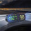 HUD Car   Display Portable Universal Windshield Projector Satellite Signal / Speeding Warning Digital Speedometer 2