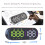 HUD Car   Display Portable Universal Windshield Projector Satellite Signal / Speeding Warning Digital Speedometer 8