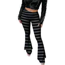 Leggings d'Halloween pour femmes, taille haute,-Gris foncé XXL