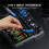 M-12 2 Channels Audio Interface Mixing Console Multi-Track Output for PC,USB Sound Card for Recording Studio Plug& 4
