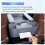 Car Center Console Rear Armrest Organizer for  Sienna Years 2021-2026 (Phone Stand Model) 4