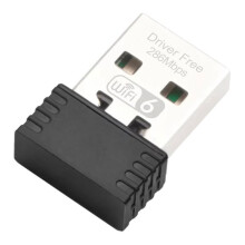 Dongle WIFI 6 USB Tarjeta de Red 802.11ax Adaptador USB 2.4GHz Wi-Fi Sin Controlador para PC Laptop Win 7 10 11
