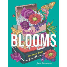 Beautiful Blooms Coloring Book by Jessica Mazurkiewicz Paperback Book
