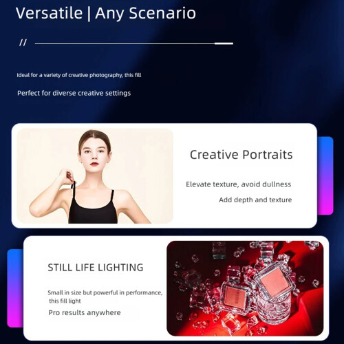 Lumière de remplissage compacte pour appareil photo avec sortie 1