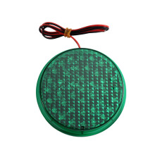 100mm Diameter Traffic Signal Light Module  12V LED Traffic Lamp LED Traffic Signal Light Lampwick No Visor Green