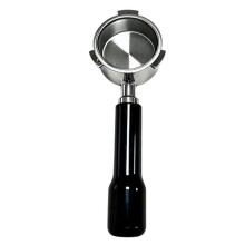 Portafiro Sin Fondo (con Cesta de Filtro de Acero Inoxidable) para Actualizaciones de la Cafetera Doméstica para