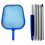 Pool Skimmer with Fine Mesh Net & Pole - Essential Cleaning Tools for Spas, Hot Tubs, and Pools 1