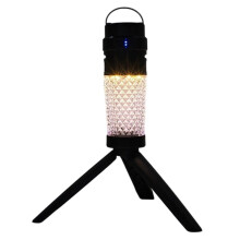 Magnetic Rechargeable Camping Tent Light Built-in Speaker Portable Outdoor Ambient Lantern for Camping Trips