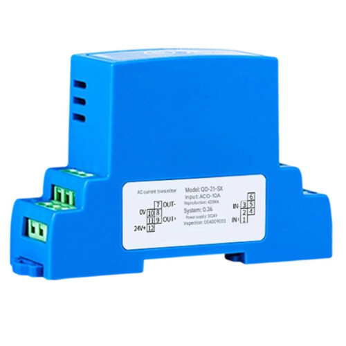 Advanced AC &  Current Sensor Transducer 0-50-10A with RS485 Output AC0-10A