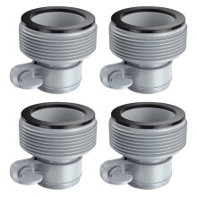 1.25 Inch to 1.5 Inch Type B Hose Adapters Hose Conversion Adapters B for Pool Upgrade Filter Pumps