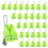 Liliaafar 30 Pcs Reflective Keychain Tags for Enhanced Nighttime Visibility and Safety 1