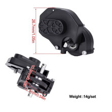 RC Auto Versnellingsbak Behuizing Compleet Transmissie Kit voor Axial SCX24 1/24 RC Crawler Auto Upgrade Accessoires
