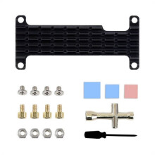 Para Raspberry Pi para ZERO W/2W Metal Shell Heat Sink Radiador de Resfriamento Passivo Metal