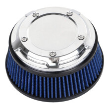 Motorcycle Air Filter Cover Chrome& Element for Touring Softail Fat Boy FLSTN Dyna 1999-2017 Air Cleaner