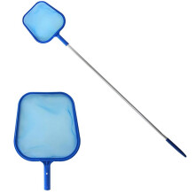 Pool Skimmer with Fine Mesh Net & Pole - Essential Cleaning Tools for Spas, Hot Tubs, and Pools