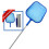 Pool Skimmer with Fine Mesh Net & Pole - Essential Cleaning Tools for Spas, Hot Tubs, and Pools 3