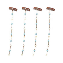 Star Charm Snap Haarspange Haarteil für seitliches Haarstyling-4