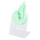Silicone Elf Ear Prosthetic, Soft Pointed-Light green right ear 1