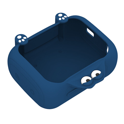 Étui de haut-parleur en Silicone Compatible avec GO 5,-Bleu