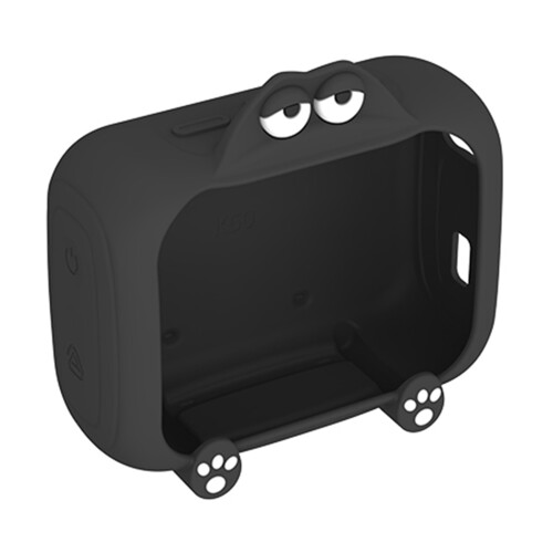 Soft Speaker Sleeve for Go 5 Speaker Silicone Grip Case-Black